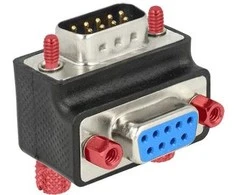 Delock DB- 9 - DB- 9, Juoda (65595)