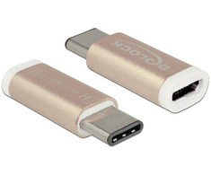 Delock adapteris USB 2.0 Micro-B moteriškas > USB Type-C™ 2.0 vyriškas vario spalvos