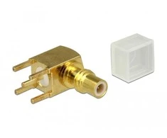 Delock Adapteris SMC Buchse 90° gewinkelt PCB