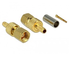 Delock SMC Stecker zum Crimpen RG-179 / RG-187