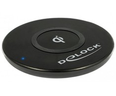 Delock Mobile Qi kabellose Schnelllade-Station 7,5 + 10 W juodas