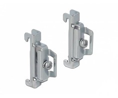 Dėklas UCHWYT DO SZYNY DIN METALOWY (4-PACK) DELOCK