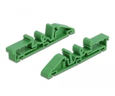 Delock Hutschienenclip für Platine 85 mm 4 Stück