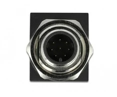Adapteris M12 8 kontaktų A-koduotas (M)->RJ45 (F) DELOCK