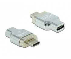 „Delock Thunderbolt™ 3“ / USB Type-C™ 8K 30 Hz magnetinis adapteris, vyriškas ir moteriškas