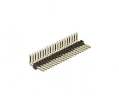 Delock kaiščio antraštė 20 kaiščių, žingsnis 1,27 mm, 1 eilutė, kampinis, 5 dalys
