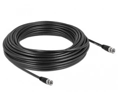 Delock Kabelis BNC Stecker zu BNC Stecker 20 m
