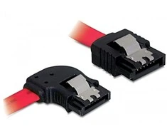 Delock SATA - SATA, 0,5 m, raudona (82603)