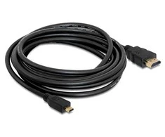 Kabelis Delock HDMI Micro - HDMI 2m juoda (82664)