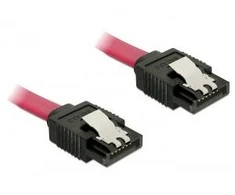 DELOCK Cable SATA 6 Gb/s 30cm tiesus/tiesus