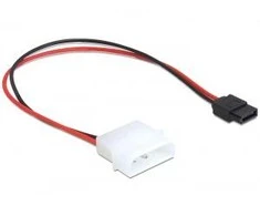 DELOCK Cable Power IDE Molex Plug > Maitinimas SATA 6 kontaktais