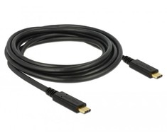USB kabelis Delock USB-C - USB-C 3 m Juodas (83325)