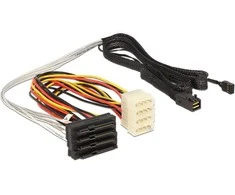 Delock Delock Cable Mini SAS HD -> 4x SAS 29Pin (83391)