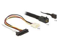 Delock Delock Cable Mini SAS HD -> 4x SAS 29Pin (83391)