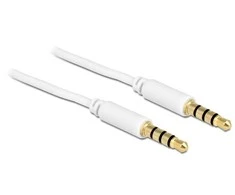 Apple DELOCK Cable Stereo 3,5 mm 4 kontaktų kištukas > kištukas 1 m