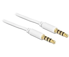 DELOCK Cable Stereo 3.5 mm 4 pin plug > plug 2 m
