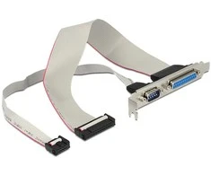 DELOCK lizdo laikiklis>1xSerial, 1xParallel