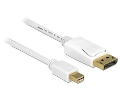 Kabelis Delock Rodyti Port Mini - DisplayPort 5m balta (83484)