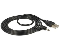 Delock kabelis USB maitinimas > DC 3,5 x 1,35 mm kištukas 90° 1,5 m