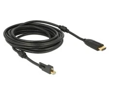 DeLOCK 83732, 5 m, Mini DisplayPort, HDMI, Kištukas, Kištukas, Auksinis