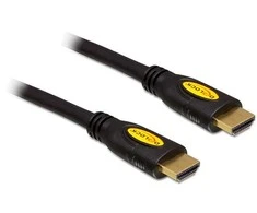 DELOCK laidas didelės spartos HDMI su eternetu – HDMI-A kištukas > HDMI-A kištukas 4K 1,5 m