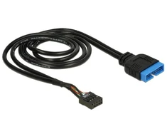 Delock Kabelis USB 2.0 Pin Header Buchse > USB 3.0 Pin Header Stecker 60 cm