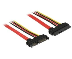 Delock Verlängerungskabel SATA 6 Gb/s 22 Pin Stecker > SATA