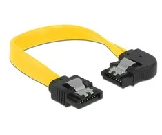 Delock Kabelis SATA 6 Gb/s Stecker gerade > SATA Stecker links