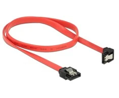Delock SATA - SATA, 0,5 m, raudona (83979)