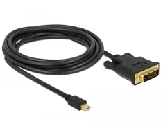 Delock Cable mini Displayport 1.1 vyriškas > DVI 24+1 vyriškas 3 m
