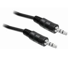 Delock lizdo kabelis 3,5 mm 3 kontaktų kištukinis / vyriškas 5 m