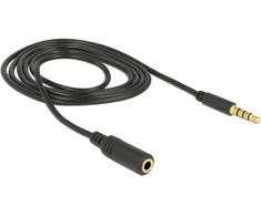 Delock ilgintuvo garso lizdas 3,5 mm kištukas / lizdas / kaištis 1 m