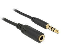 Kabelis Delock Jack 3.5mm - Jack 3.5mm 2m juoda (84667)