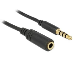 Delock ilginamojo laido garso lizdas 3,5 mm kištukas / lizdas IPhone 4 kontaktas 3 m