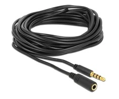 DELOCK ilgintuvo kabelio garso stereo lizdas 3,5 mm vyriškas / moteriškas iPhone 4 kontaktas 5 m