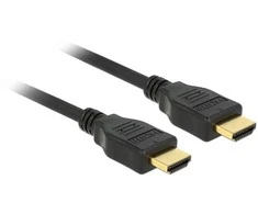 DELOCK kabelis didelės spartos HDMI su eternetu HDMI A kištukas > HDMI A vyriškas 4K 2 m