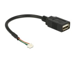 Delock CableUSB 2.0 kontaktų antraštė 1,25 mm tinklelis 4 kontaktai 15 cm