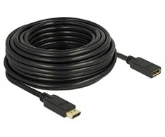 „Delock DisplayPort“ – „DisplayPort“ kabelis 15 m juodas (84908)