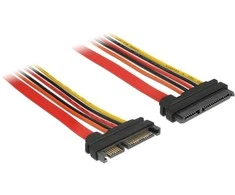 Delock SATA 22 kontaktų – SATA 22 kontaktų 0,5 m daugiaspalvis (84920)