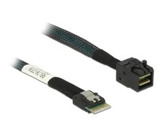 Delock Kabelis Slim SAS SFF-8654 4i > mini SAS HD SFF-8643 0.5