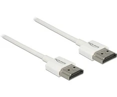 Kabelis Delock HDMI - HDMI 2m balta (85137)