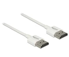 Kabelis Delock HDMI - HDMI 2m balta (85137)