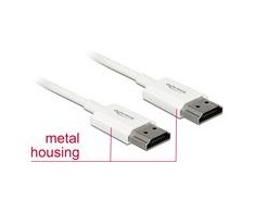 Delock 85139 - 4.5 m - HDMI Type A (Standard) - HDMI Type A (Standard) - 3840 x 2160 pikselių - 3D - Baltas