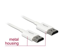 Delock 85139 - 4.5 m - HDMI Type A (Standard) - HDMI Type A (Standard) - 3840 x 2160 pikselių - 3D - Baltas