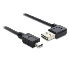 Kabelis USB Delock USB-A - 0.5 m Juodas (85175)