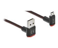 Delock EASY-USB 2.0 kabelis A tipo kištukas iki EASY-USB tipo mikro-B kištukas