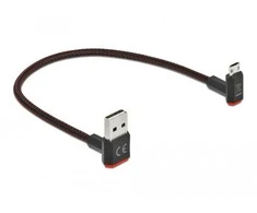Delock EASY-USB 2.0 kabelis A tipo kištukas iki EASY-USB tipo mikro-B kištukas