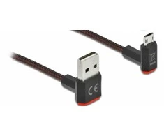 Delock EASY-USB 2.0 kabelis A tipo kištukas iki EASY-USB tipo mikro-B kištukas