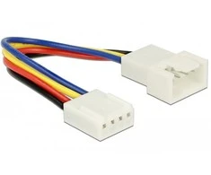 Delock prailginimo kabelis PWM ventiliatoriaus jungtis 4 kontaktų 10 cm