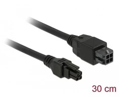 DeLOCK 85377, 0,3 m, „Micro-Fit 3.0“ 4 kontaktų, „Micro-Fit 3.0“ 4 kontaktų, kištukas, lizdas, tiesus